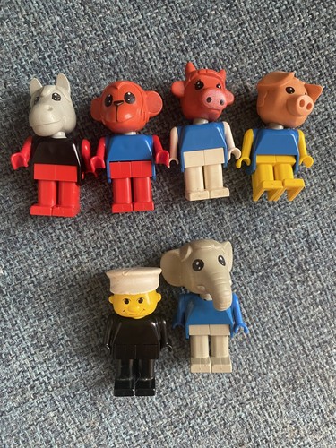 Vintage retro lego fabuland - retro,