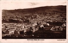 Newtown from bryn - newtown, powys