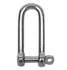 Long D Shackle x 2 Marine