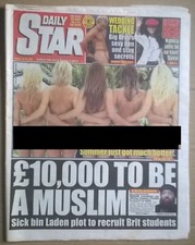 DAILY STAR 20 July 2004 - Lucy Pinder & Michelle Marsh (Page 3), Mis-teeq, BB