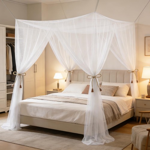 Corners mosquito net for - 4,