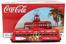 Corgi Coca Cola Single Deck Brush Tram Railcoach Collectors 1:76 Model CC44013