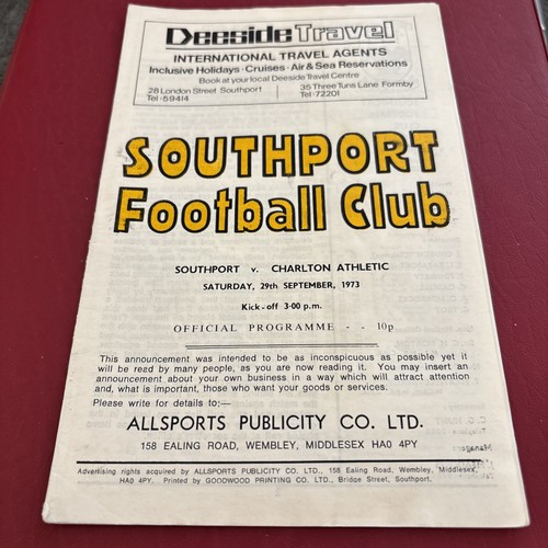 Southport charlton - v,
