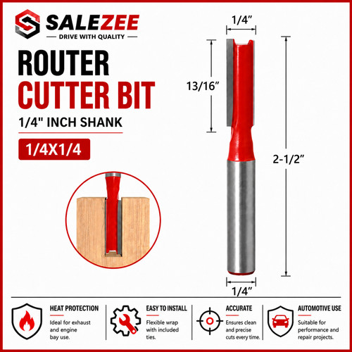 Router cutter bit - bit, 1/4""