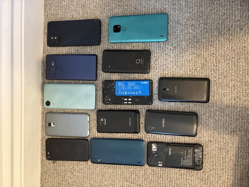 Joblot smart phones - of, 13