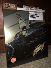F1 The Movie 4k Uhd Blu Ray Steelbook Collector Etd New Sealed Hmv Excl