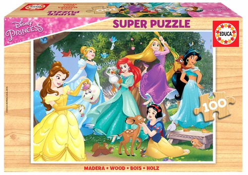 Educa disney princess wooden - educa,