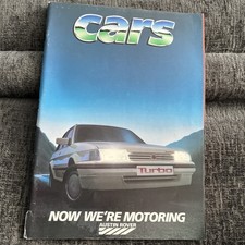 Austin Rover Cars Brochure 1985 Mini Metro Maestro Montego Turbo Rover 200 SD1