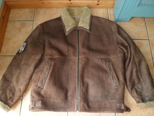 Vintage sheepskin flying - vintage,