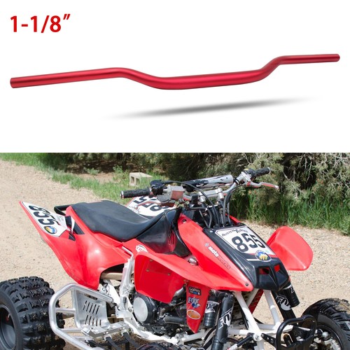 Red 28mm fat handlebar - 1-1/8",