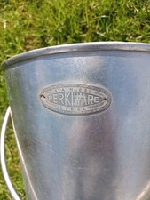Vintage Stainless Steel Bucket