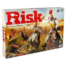 Hasbro Gaming Risk, Classic Strategy Board Game for 2-5 Players, Family Game