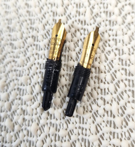 Vtg set osmiroid fountain pen - vtg,