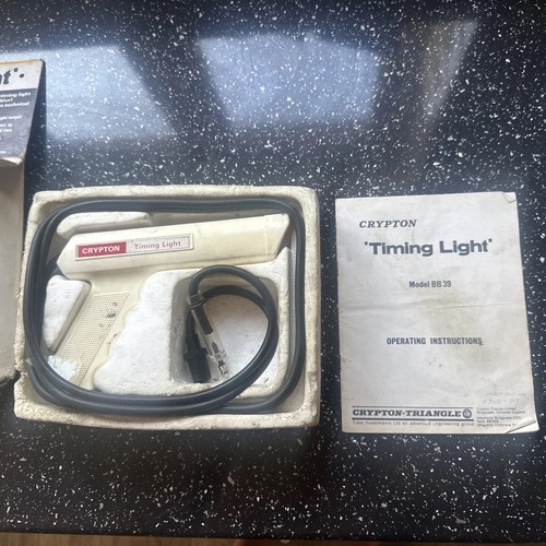 Crypton timing light model - crypton,