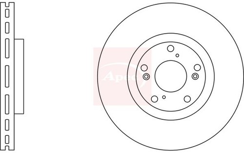 Apec dsk2792 brake disc - apec,