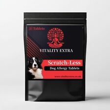 Strongest Dog Allergy & Itchy Skin Relief Tablets - Natural Immune Support UK