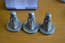 Doctor Who Danbury Mint Damaged Daleks  (X3)