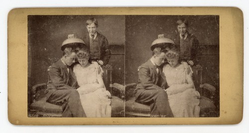 Stereoview stereoscope card - stereoview,