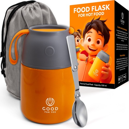 Thermal food flask for - flask, kids