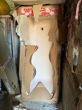 Armitage Shanks, Marina Armacast bath, 170 x 70cm, in Peach, choice of grips