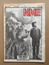 BEAT NME MAGAZINE MARCH 8 1980 BEAT COVER AND FEATURE (aged) UK