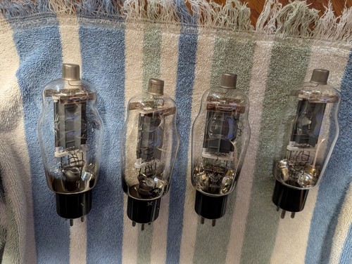 Four matched 811a tubes new - four,