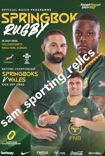 Springboks wales - v,