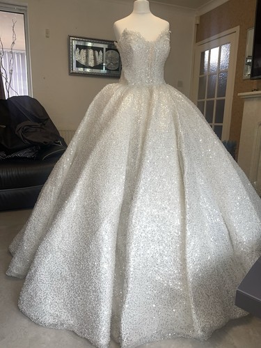 Custom ivory sequin - custom,