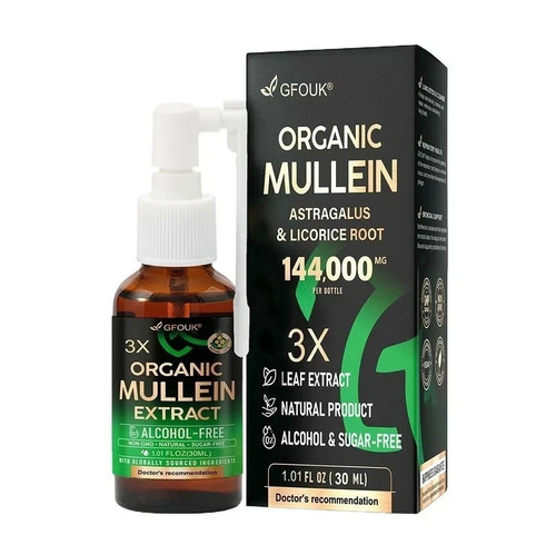 Mullein leaf extract spray for - mullein,