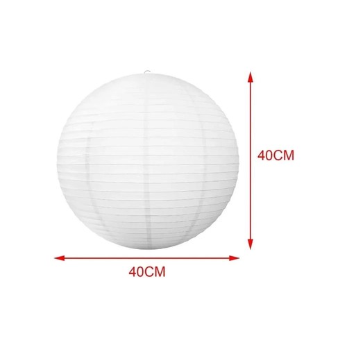 Round lamp paper shade - lamp, pendant
