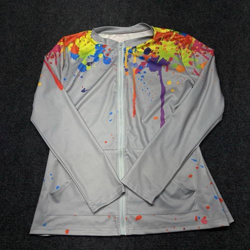 Paint drip splatter full zip - paint,