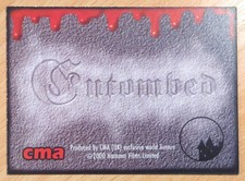 Hammer Horror Entombed (Series 3) Un-Signed Autograph Card by CMA