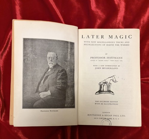 Vintage magic tricks book - magic,