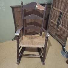 Antique Lancashire Ladder Back