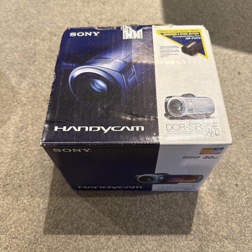 Sony handycam dcr - handycam, 30gb