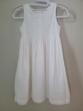 Strasburg Girl's White Cotton