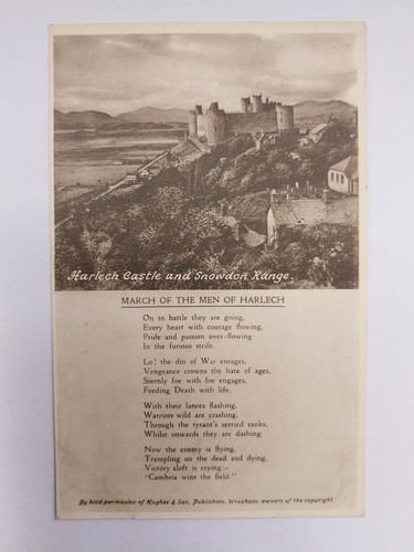 Harlech castle march the - harlech,