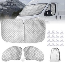 For FIAT DUCATO PEUGEOT BOXER Motorhome Thermal Window Screen Cover Cab Blinds