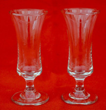SET OF TWO VINTAGE SHERRY GLASSES - 50 ml - 1960s - SUPER CONDITION