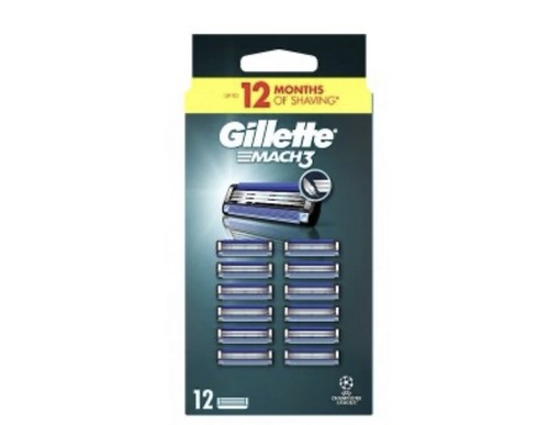 Gillette mach razor blades - 3,