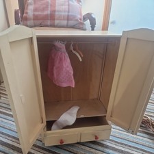 Vintage dolls wardrobe hangers