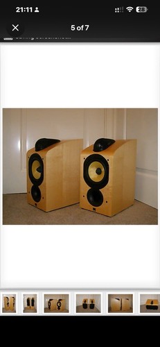 705 bookshelf speakers - b&w,