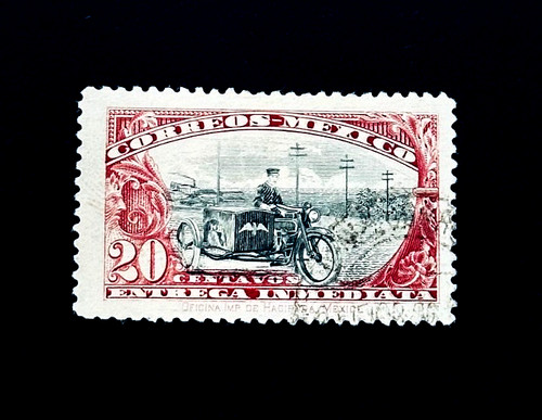 Mexico stamp 1923 postman - 1923,