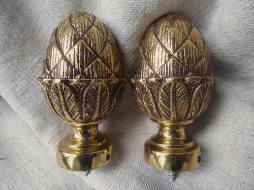 Pair vintage french gilt - vintage,