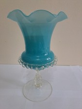 Vintage Art Glass Empoli blue