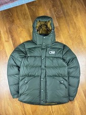 Rab mens khaki green Andes down insulated puffer coat size medium
