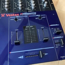 Vestax PMC-05 ProII Blue DJ Mixer For Parts or Repair from Japan
