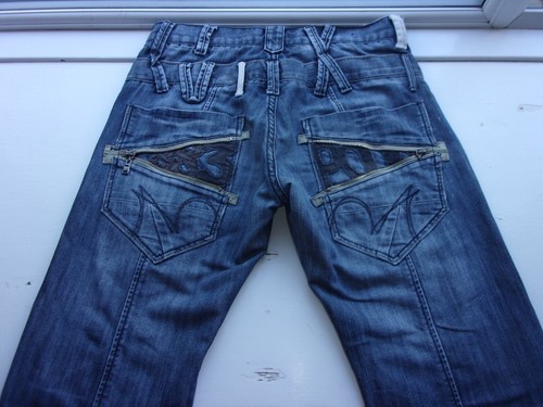 883 police blue jeans - blue, labelled
