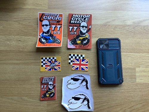 Mike hailwood stickers decals - hailwood, stickers/decals