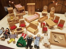 Bundle vintage wooden - of,